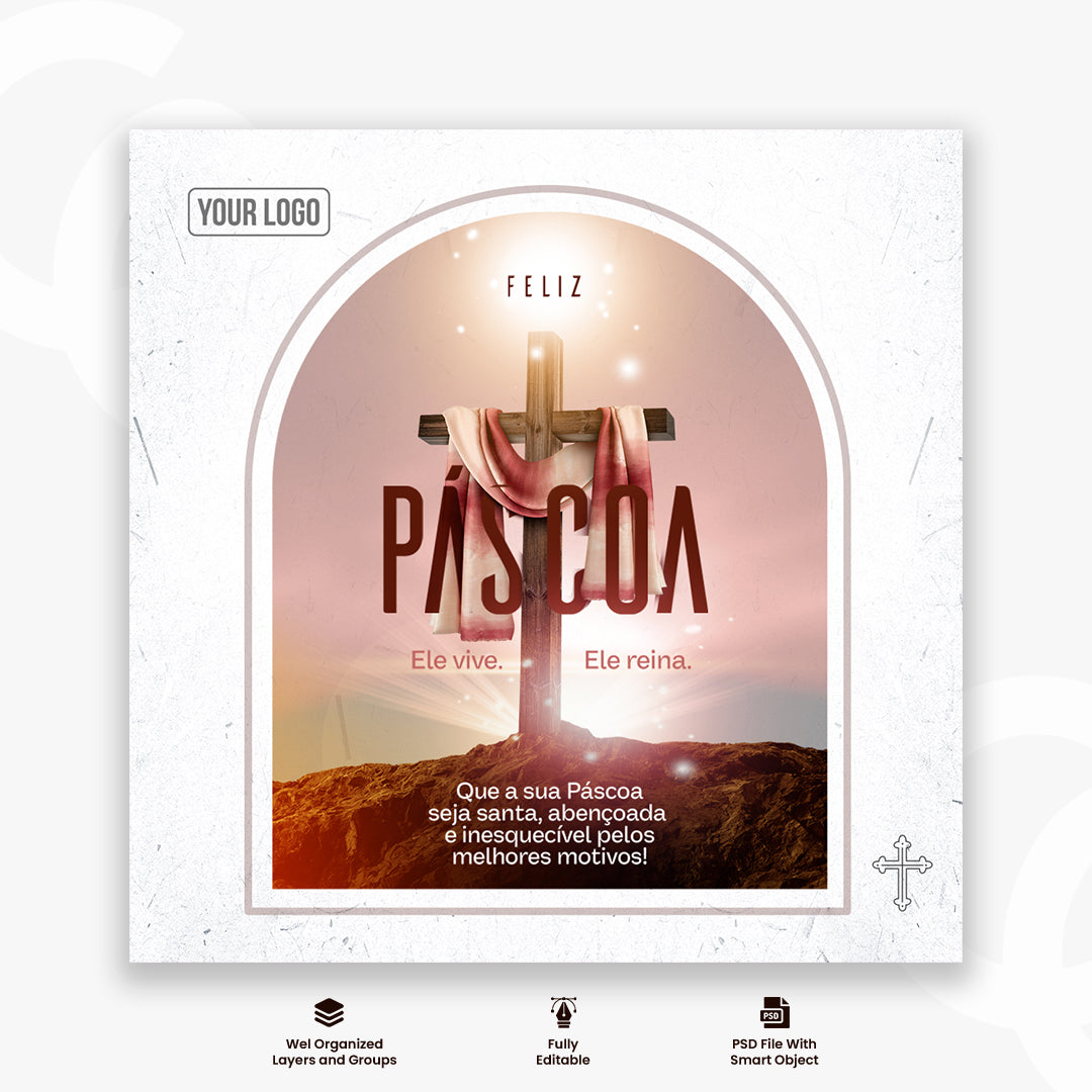 Good friday banner template Background for happy good friday banner Post Flyer design