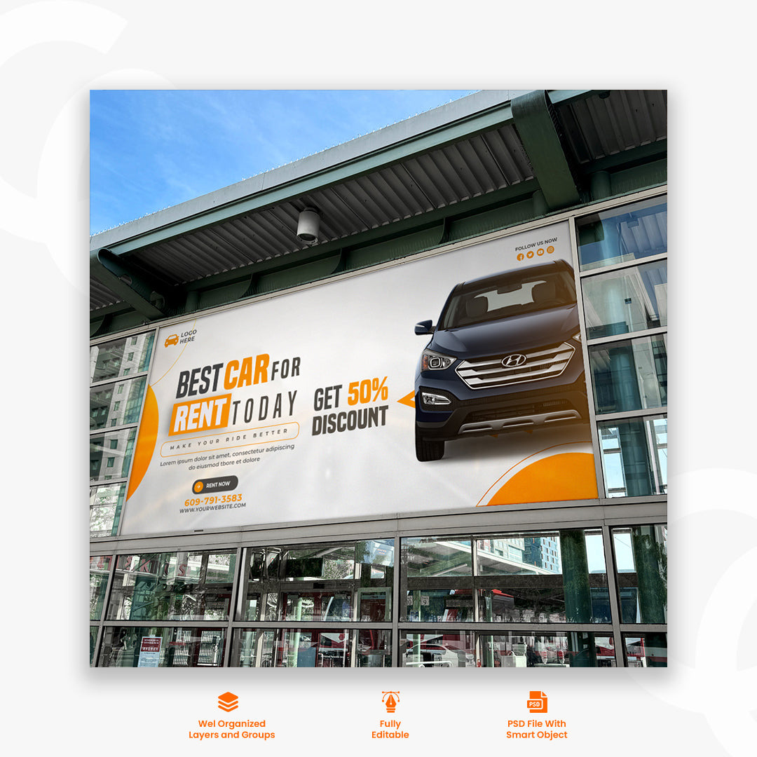 Car Sales Billboard Templates