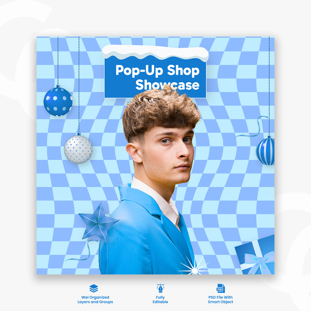Shopping day flash sale design with podium