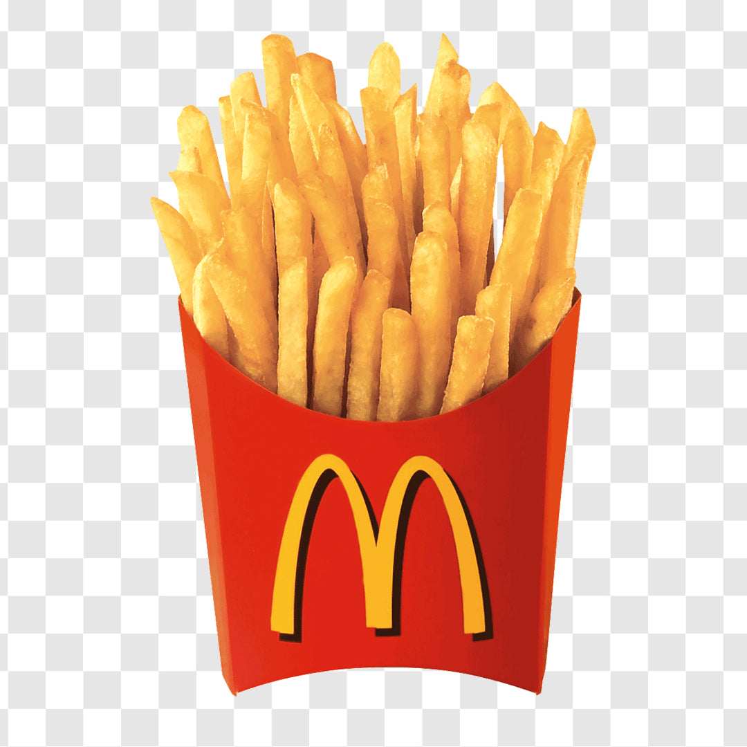 Crispy French Fries in a Red Carton A Delicious Fast Food Treat